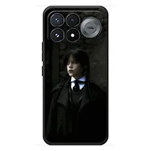Чохол з дизайном Венздей 2 на Xiaomi Poco F9 Pro (Темний стиль Венздей)
