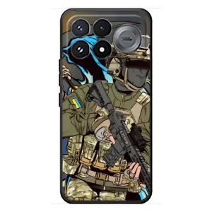 Чехлы с картинкой ЗСУ для Xiaomi Poco F9 Pro (AlphaPrint)