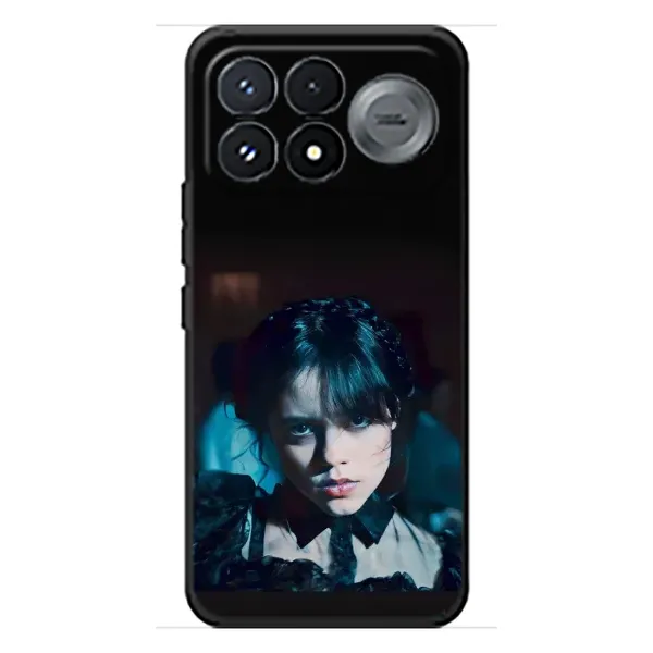 Чехол с принтом «взгляд Уэнздей» для Xiaomi Poco F9 Pro