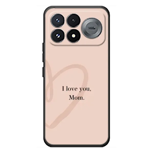 Чохол з принтом «Серце мамі» для Xiaomi Poco F9 Pro