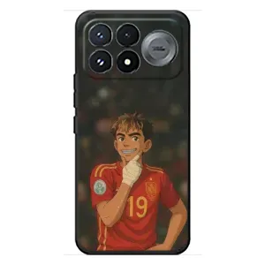 Чохол з футболістом Ламін Ямаль Xiaomi Poco F9 Pro (Ямаль аніме)