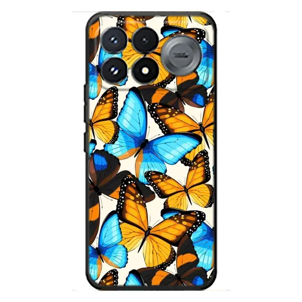 Чохол з принтом «Яскраві метелики» для Xiaomi Poco F9 Pro