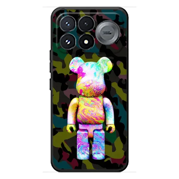 Чехол с принтом «Яркий Bearbrick» для Xiaomi Poco F9 Pro