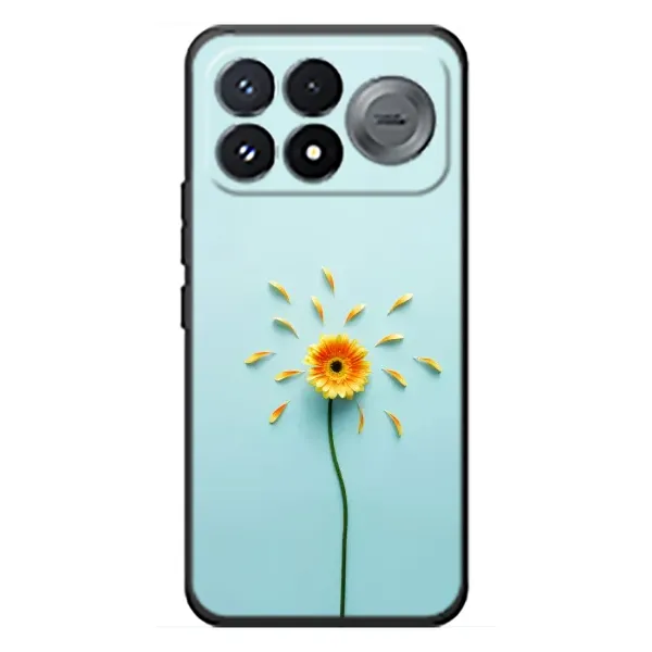 Чохол з принтом «Жовта квітка» для Xiaomi Poco F9 Pro