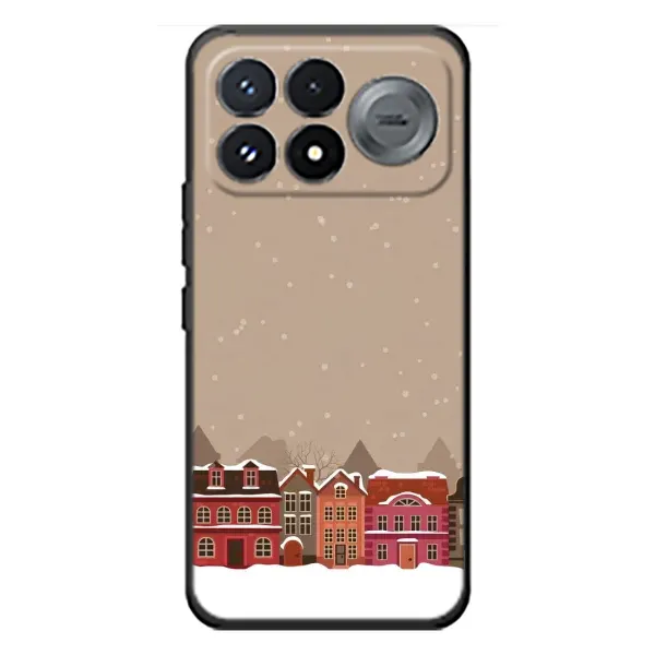Чехол с принтом «Зимний город» для Xiaomi Poco F9 Pro