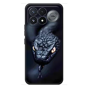 Чехол с принтом «Черная змея» для Xiaomi Poco F9 Pro
