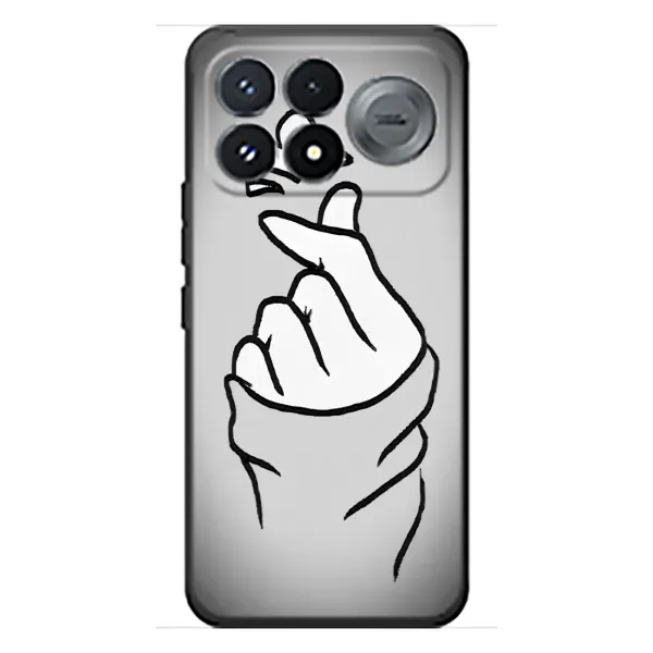 Чехол с принтом «Значок Love» для Xiaomi Poco F9 Pro