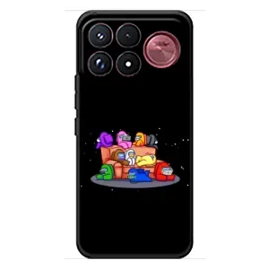 Чехол Амонг Ас для Xiaomi Poco F9 Ultra (AlphaPrint) (Амонг-ас)