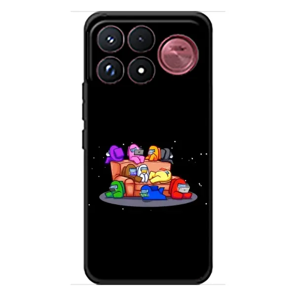 Чехол с принтом «Амонг-ас» для Xiaomi Poco F9 Ultra