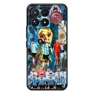Чехлы Месси для Xiaomi Poco F9 Ultra (AlphaPrint) (Аргентина Месси)