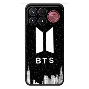 Чехлы BTS для Xiaomi Poco F9 Ultra (AlphaPrint) (БТС Лого)