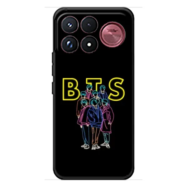 Чохол з принтом «BTS стайл» для Xiaomi Poco F9 Ultra