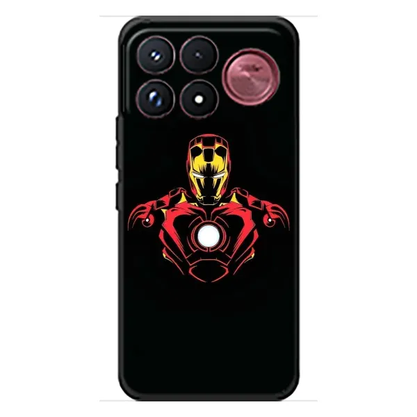 Чехол с принтом «Человек железный» для Xiaomi Poco F9 Ultra