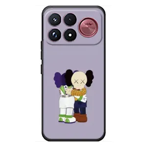 Чехлы для Xiaomi Poco F9 Ultra - Bearbrick Louis Vuitton (PREMIUMPrint) (Дружба Беарбрик)