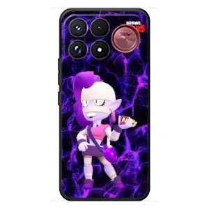 Чехлы Brawl Stars для Xiaomi Poco F9 Ultra (AlphaPrint) (Эмз Бравл Старс)