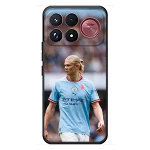 Чехлы с футболистом Ерлинг Холанд для Xiaomi Poco F9 Ultra (AlphaPrint) (Эрлинг Холанд)