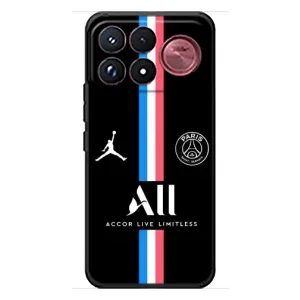 Чехлы PSG для Xiaomi Poco F9 Ultra (AlphaPrint) (футболка ПСЖ)