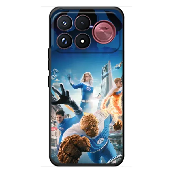 Чехол с принтом «Герои Фантастическая Четверка» для Xiaomi Poco F9 Ultra
