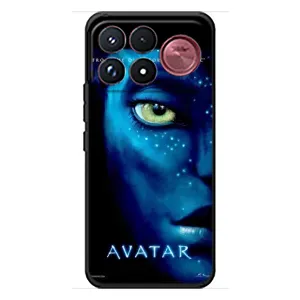 Чехлы с фильма АВАТАР для Xiaomi Poco F9 Ultra (AlphaPrint) (глаз Аватара)