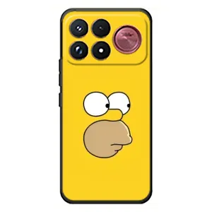 Чехол с Симпсонами для Xiaomi Poco F9 Ultra (VPrint) (Гомер)