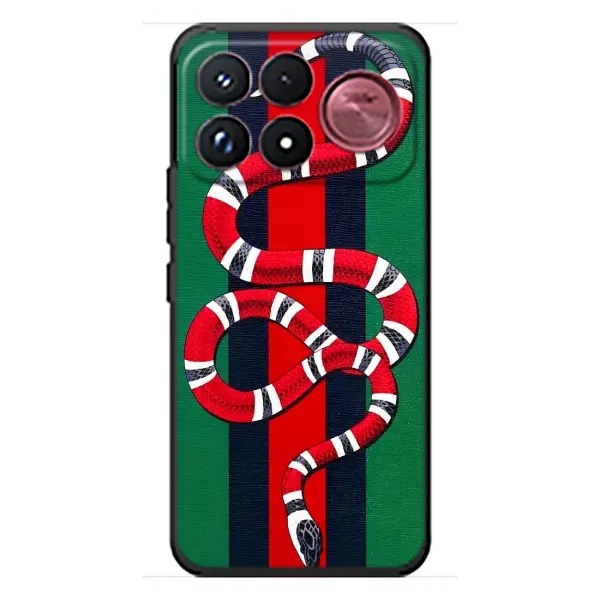 Чехол с принтом «Gucci змия» для Xiaomi Poco F9 Ultra