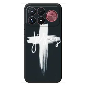 Чехол для Xiaomi Poco F9 Ultra (AlphaPrint) - (Христианские) (Иисус)