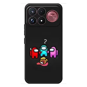Чехол Амонг Ас для Xiaomi Poco F9 Ultra (AlphaPrint) (Импостер)