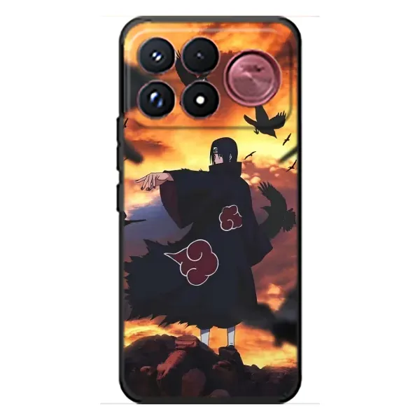 Чехол с принтом «Итачи с воронами» для Xiaomi Poco F9 Ultra