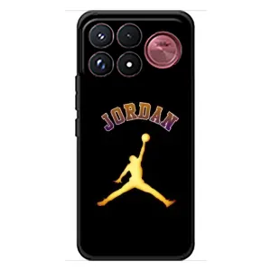 Чехлы для Xiaomi Poco F9 Ultra - с картинкой JORDAN (AlphaPrint) (Jordan Gold)