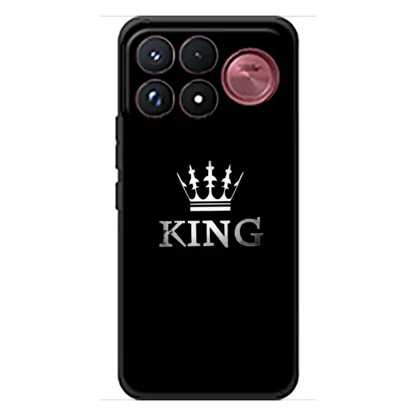 Чохол з принтом «KING» для Xiaomi Poco F9 Ultra