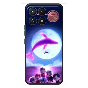 Чехлы BTS для Xiaomi Poco F9 Ultra (AlphaPrint) (КИТ BTS)