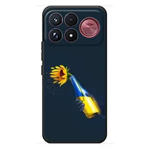 Чехол для Патриота Украины Xiaomi Poco F9 Ultra - (AlphaPrint) (Коктейль молотова)