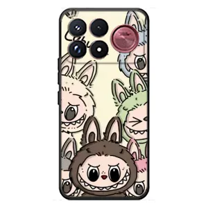 Чохол з принтом «Золота мавпа Bored Ape» для Xiaomi Poco F9 Ultra