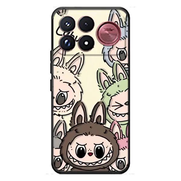 Чохол з принтом «Золота мавпа Bored Ape» для Xiaomi Poco F9 Ultra