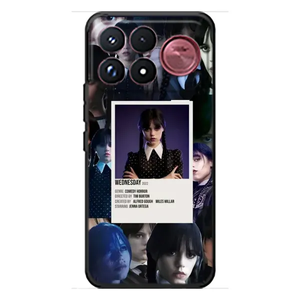 Чохол з принтом «колаж Венздей» для Xiaomi Poco F9 Ultra