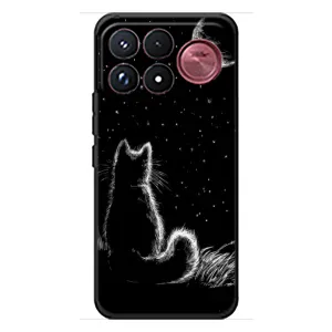 Чохол з принтом для Xiaomi Poco F9 Ultra (AlphaPrint) Модні коти