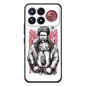 Чехлы для Xiaomi Poco F9 Ultra с принтом Тараса Шевченко (AlphaPrint) (Козак Шевченко)