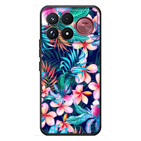 Чехол с принтом «Красочные цветы» для Xiaomi Poco F9 Ultra