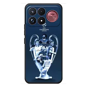 Чехлы для Xiaomi Poco F9 Ultra (VPrint) - Футбольные клубы (Кубок ЛЧ)