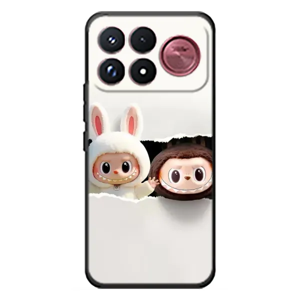 Чохол з принтом «Лабубу» для Xiaomi Poco F9 Ultra