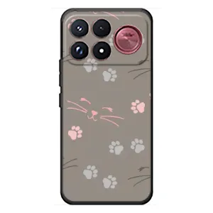 Чохол з малюнком кіт на Xiaomi Poco F9 Ultra (Лапи і вуса)