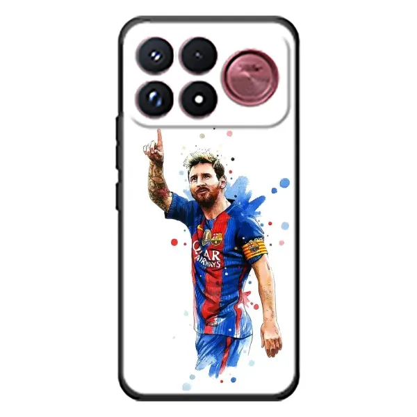 Чохол з принтом «Лео Мессі» для Xiaomi Poco F9 Ultra
