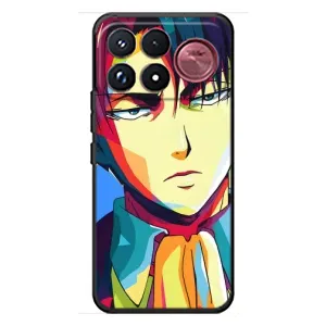 Чехлы Персонажи Аниме Наруто для Xiaomi Poco F9 Ultra (AlphaPrint) (Леви Аккерман)