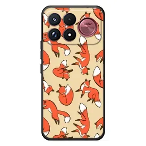 Чехлы с картинкой Лисички для Xiaomi Poco F9 Ultra (VPrint) (Лисички)