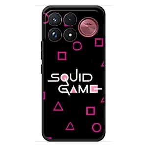 Чехол с принтом «Паттерн Игра кальмара» для Xiaomi Poco F9 Ultra
