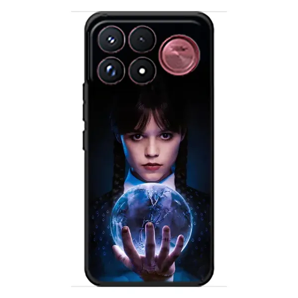Чохол з принтом «Магічна сфера Венздей» для Xiaomi Poco F9 Ultra