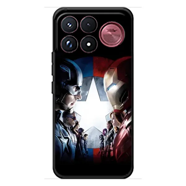 Чехол с принтом «Марвел стайл» для Xiaomi Poco F9 Ultra