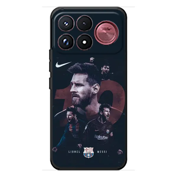Чохол з принтом «Мессі 10» для Xiaomi Poco F9 Ultra