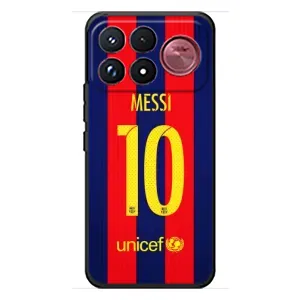 Чехлы Месси для Xiaomi Poco F9 Ultra (AlphaPrint) (Messi Barca 10)