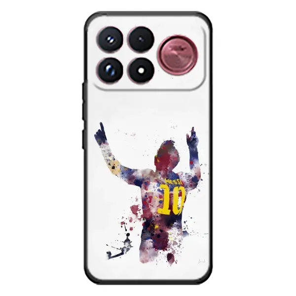 Чохол з принтом «Messi Barca» для Xiaomi Poco F9 Ultra